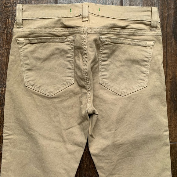 J Brand Khaki Tan Skinny Jeans Made in USA - Picture 4 of 9